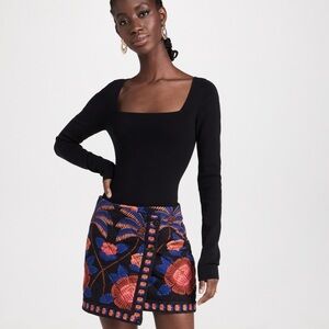 Farm rio wrap skirt